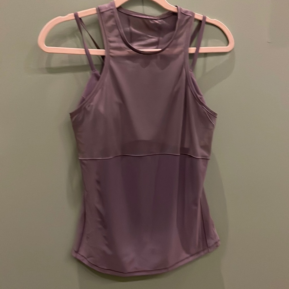 Lululemon tank with built in sports bra